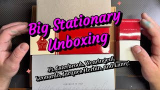 Big Stationary Unboxing for Christmas [upl. by Suilenrac]