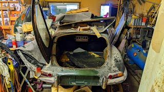 Flatfloor EType Barn Find [upl. by Einnim555]