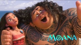 🌊 Moana  Youre Welcome Audio Version with Movie Scene  Lyrics on subtitles HD [upl. by Laidlaw416]