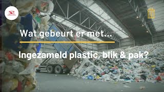 Wat gebeurt er met ingezameld plastic blik en pak [upl. by Neehahs]