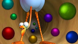 Gazoon हिंदी  Ostrich Rolling In The African Jungle  Funny Animal Cartoon For Kids [upl. by Calandra]