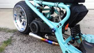 Akrapovic GP Megaphone Exhaust Honda Ruckus [upl. by Eetsirhc]