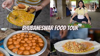 Best Bhubaneswar Food Tour  Dalma Pahala Rasgulla Shawarma amp more [upl. by Verena]