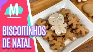 Como fazer Biscoitinhos de Natal  Mulheres 091221 [upl. by Handal]