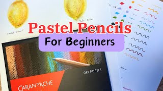 Caran d’Ache Pastel Pencil Review amp Demo of Lemon Drawing [upl. by Namzzaj761]