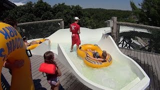 White Bermuda Water Slide at Noahs Ark [upl. by Franciska]