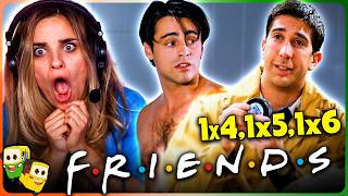 FRIENDS SEASON 1 Episodes 45 amp 6 REACTION  First Time Watch [upl. by Ludovika369]