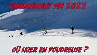 conditions ski fin 2022 où trouver de la poudreuse [upl. by Sophi]