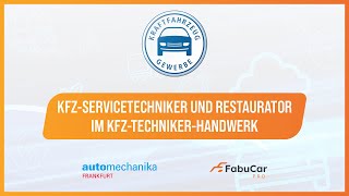 KfzServicetechniker und Restaurator im KfzTechnikerHandwerk  Automechanika 2024 [upl. by Llerral]