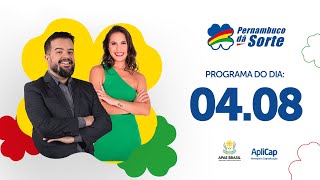 PROGRAMA COMPLETO PE DÁ SORTE 040824 [upl. by Adnohsat]