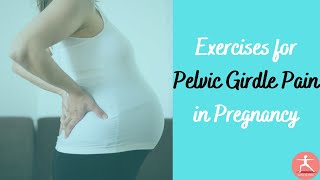 Exercises for Pelvic Pain During Pregnancy  Physio by Pippa [upl. by Ahsiekyt]