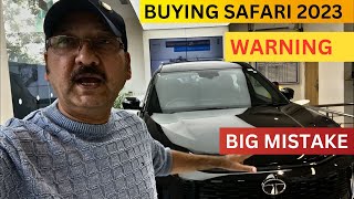 Tata safari 2023 face lift आप इतना बड़ा blunder मत करना [upl. by Niletak602]