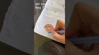 DIY Ring 💍 how to make ring at home shorts diy vlog [upl. by Ayeka]