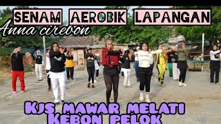 SENAM AEROBIK LAPANGAN  MUSIK AEROBIK BEAT INSTANSI  ANNA CIREBON [upl. by Ilrahs]