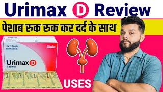 Urimax D Tablet Review  Tamsulosin Hydrochloride amp Dutasteride Tablet In Hindi  Uses Side Effects [upl. by Eillak]