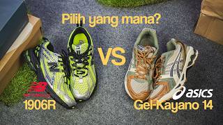 REVIEW Bahas Tuntas  New Balance 1906R VS Asics GelKayano 14 [upl. by Ken457]