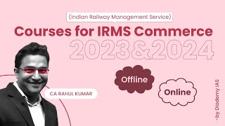 IRMS Commerce amp Accountancy Class online offline new batch 202324  IRMS Exam Pattern amp Preparation [upl. by Ayn]