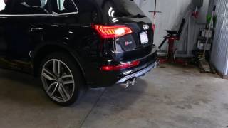 SQ5 AWE Tuning Touring Edition Exhaust [upl. by Chelsie]