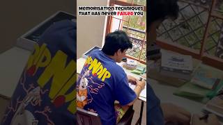 Memorisation techniques that will never let you fail 🧠motivation success study hardwork ias [upl. by Anavahs]