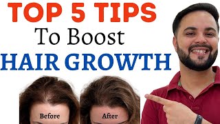 Top 5 Tips to Boost Hair Growth Fast [upl. by Fradin780]