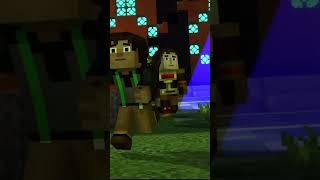 Wither storm attacks Redstonia MCSM S1E2 youtube shorts trending minecraft mcsm [upl. by Thierry]