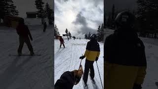 The ski season is back skitok snowboarding skiing skiiing ski snowboard snow snowski [upl. by Zaremski]