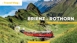 Brienz to Rothorn Bahn  One of the Most beautiful view of Switzerland switzerland brienz travel [upl. by Aital]