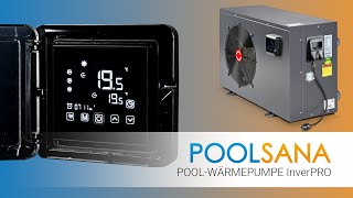 FullInverter PoolWärmepumpe POOLSANA InverPRO [upl. by Azaria324]