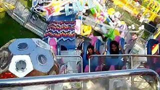 Moon Dance Onride Nottingham Goose Fair 2015 [upl. by Butch923]