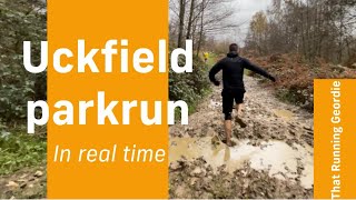 Uckfield parkrun real time [upl. by Eedyaj784]