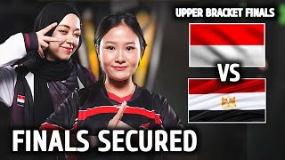 TEAM EGYPT GAVE INDONESIA THEIR FIRST GAME LOSS BUT TEAM ID BOUNCES BACK SECURES FINALS SLOT [upl. by Eniger]