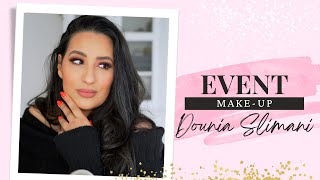 Nachgeschminkt Glamouröses EventMakeup  Dounia Slimani [upl. by Annwahsal]