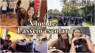 Vlog passeio escolar 2° ano do Ensino médio Apamecor 24 [upl. by Ettelracs]