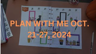 PLAN WITH ME OCT 2127 2024 [upl. by Peedus31]