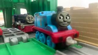 Hank Shunts Thomas Into Knapford Thomas amp Friends ERTL Adventures Remake Clip HD [upl. by Aenert]