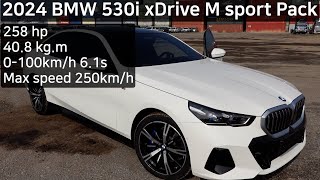 2024 BMW 530i xDrive M sport Pack [upl. by Maximilian]