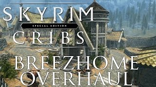 Skyrim Special Edition Cribs  Elis Breezehome Overhaul [upl. by Eisele]