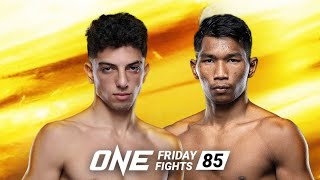 Akif Guluzada vs Samingdam Looksuan  Onechampionship [upl. by Trevlac]