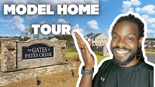 The Gates at Pates Creek  DR Horton Model Home Tour  Living in Hampton GA  Atlanta GA Suburb [upl. by Meagher425]