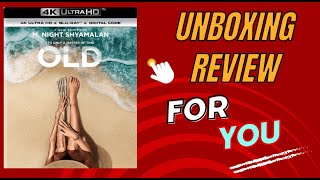 OLD 4K Night Shyamalan Bluray Unboxing amp Review movie film 4k [upl. by Llertrac936]