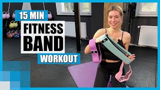 15 MIN Resistance Band Workout  Full Body Training mit LeaLight [upl. by Lerrud]