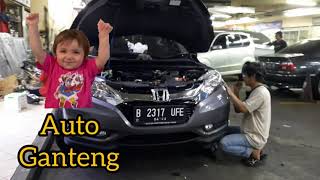 Honda HRV pasang grill Modulo auto ganteng [upl. by Alimak]