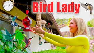 How to BRING Birds  Recipe for Hummingbird Feeders  Songbirds  NatraCure Warming Shoulder Wrap [upl. by Otrebilif992]