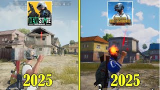 ببجي موبايل vs ببجي نيو ستيت  PUBG Mobile vs New State [upl. by Ayam106]