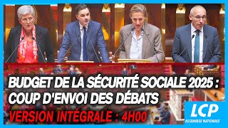 Budget de la sécurité sociale 2025  coup denvoi des débats en séance à lAssemblée  28102024 [upl. by Yenot]