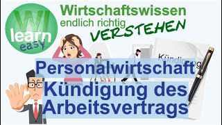 Kündigung von Arbeitsverträgen [upl. by Siberson171]