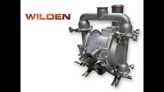 Used 112quot Wilden Stainless Steel Double Diaphragm Pump – PV4 [upl. by Nevai]