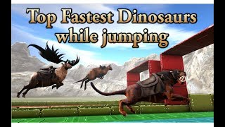 Top Fastest Creatures in ARK while JUMPING  ARK Speed tournament  Cantex [upl. by Mcallister482]