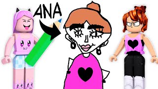 Roblox  BATALHA DE DESENHOS Draw with Friends [upl. by Boaten322]