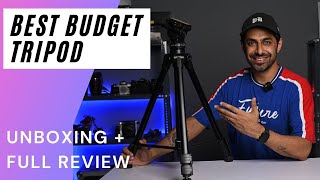 Best Budget Tripod for DSLR in India 2021 Under 3000 Unboxing amp Full Review [upl. by Lupita]